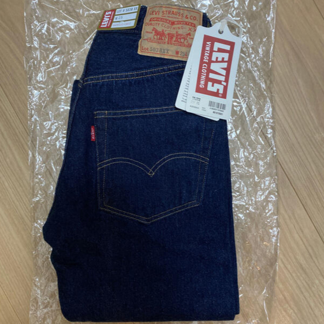 L'Appartement DEUXIEME CLASSE(アパルトモンドゥーズィエムクラス)の新品未使用タグ付【LEVIS VINTAGE CLOTHING】 503B XX レディースのパンツ(デニム/ジーンズ)の商品写真