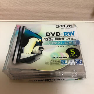 ティーディーケイ(TDK)の特売　DVD-RW新品同様(その他)