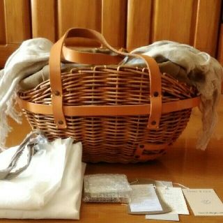 【美品】DRESSTERIOR ミンクかごバッグ