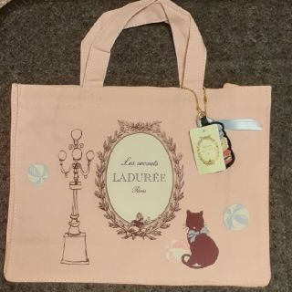 ラデュレ(LADUREE)のラデュレ/LADURÉE☆トートバッグ☆ファスナー付き(トートバッグ)