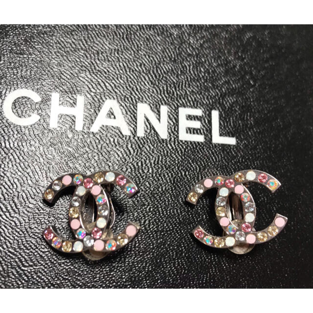 「最終価格」CHANEL　シャネル　きらきらピンクのピアス