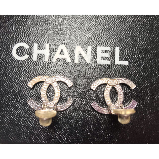 CHANEL シャネル 07C ピンクストーン キラキラ イヤリング | poulettes