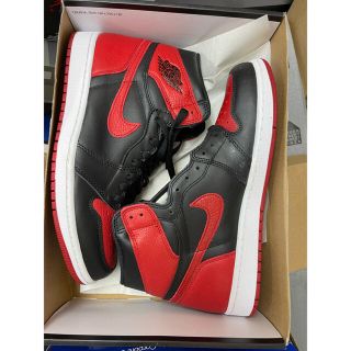 ナイキ(NIKE)のAIR JORDAN 1 OG BRED エアジョーダン　ブレッド　28cm(スニーカー)