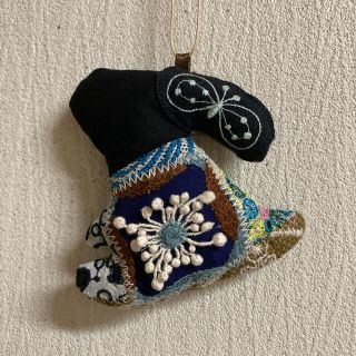 ミナペルホネン(mina perhonen)の【ハンドメイド】ミナペルホネン  ミニうさチャーム(チャーム)