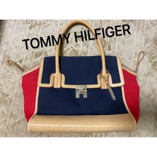 トミーヒルフィガー(TOMMY HILFIGER)のTOMMY バック　　ケイトベロアバック(ハンドバッグ)