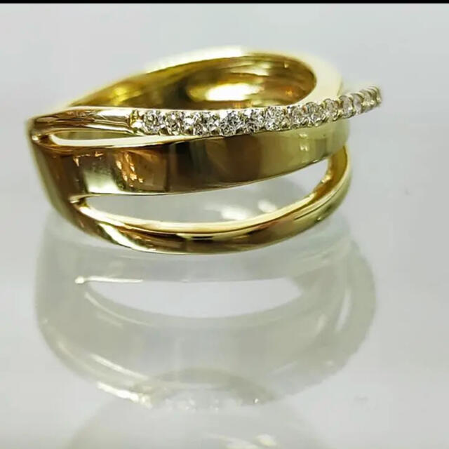 ダイヤ　ピンキーリング　神楽坂宝石 レディースのアクセサリー(リング(指輪))の商品写真