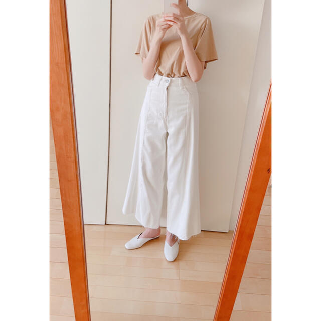 ronherman ロンハーマン r.h.vintage ワイドパンツ 白 【日本限定