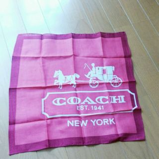 コーチ(COACH)の新品＊COACH＊ハンカチ(ハンカチ)