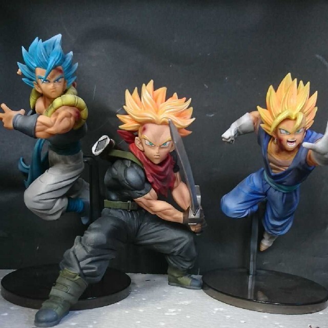 ドラゴンボール フィギュア リペイント ゴジータ ベジット トランクス