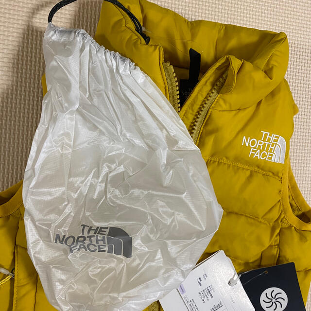陰山織物謹製 【未使用】ノースフェイス キッズ ダウンベスト90センチ ...