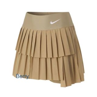 ナイキ(NIKE)の☆新品☆ NIKE 2021年新作　テニスウェア　スコート　beige US-S(ウェア)