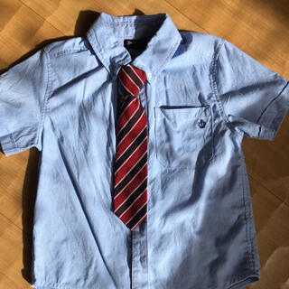 ワイシャツ　ネクタイ付き　130(ドレス/フォーマル)