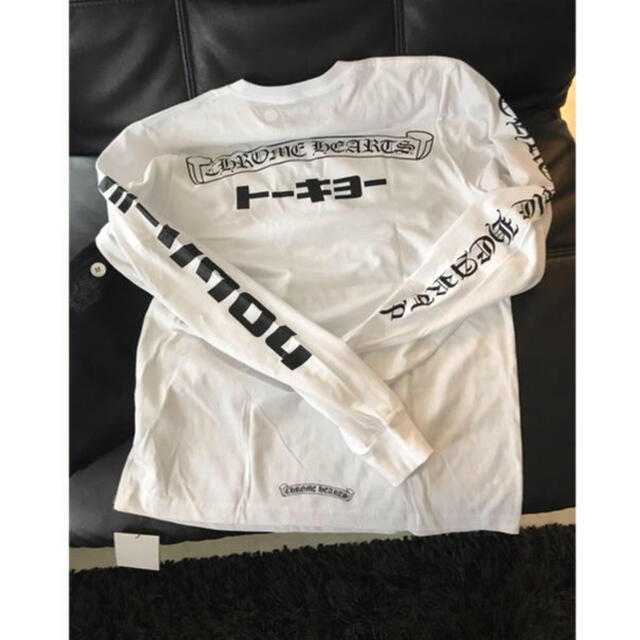世界有名な クロムハーツ サイズM Chrome 白ロンT - Hearts Tシャツ ...
