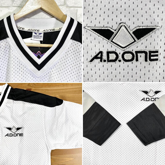 ☆新品未使用☆ A.D.ONE ゲームシャツ ビッグシルエット メッシュ メンズのトップス(Tシャツ/カットソー(七分/長袖))の商品写真