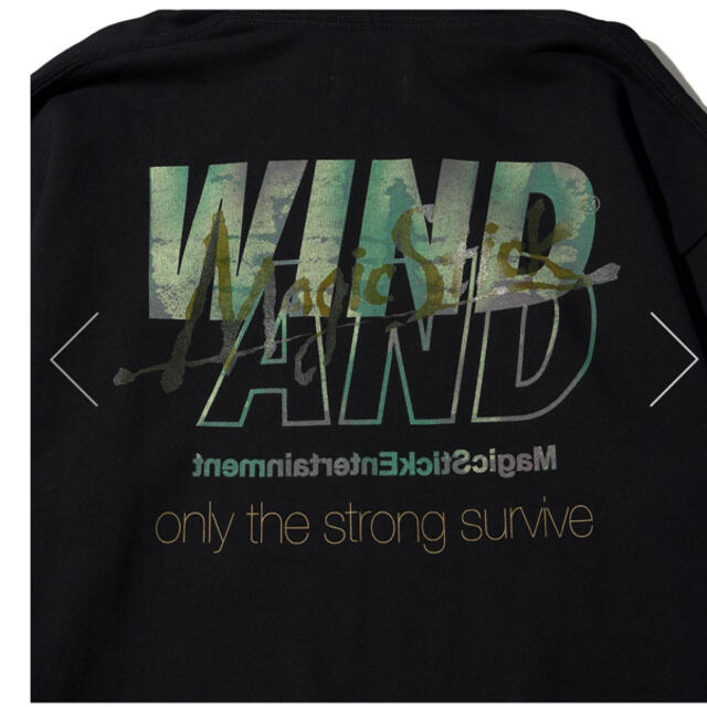 magic stick-wind and sea logo hoodie メンズのトップス(パーカー)の商品写真