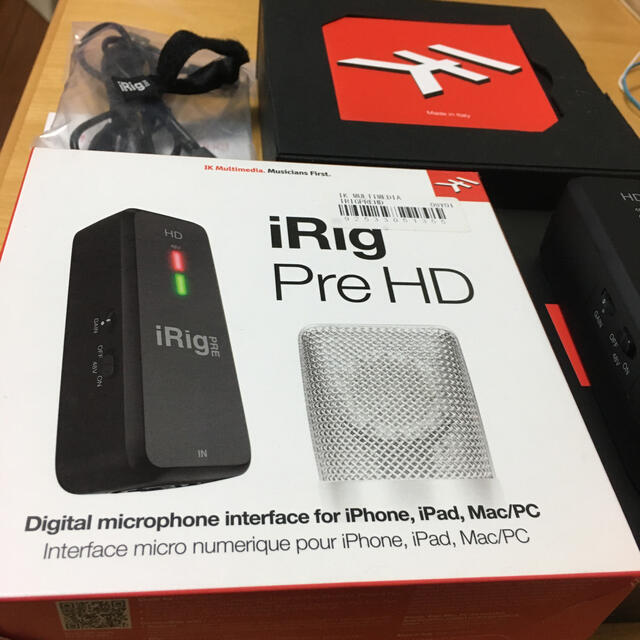 iRig PRE HD オーディオインターフェイス IK Multimedia 1