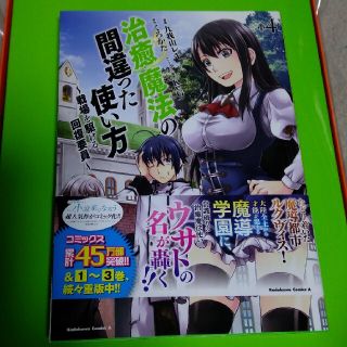 カドカワショテン(角川書店)の治癒魔法の間違った使い方 戦場を駆ける回復要員 ４(青年漫画)