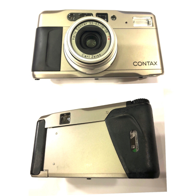 京セラ(キョウセラ)の【動作確認済】contax tvsII コンタックスtvsII スマホ/家電/カメラのカメラ(フィルムカメラ)の商品写真