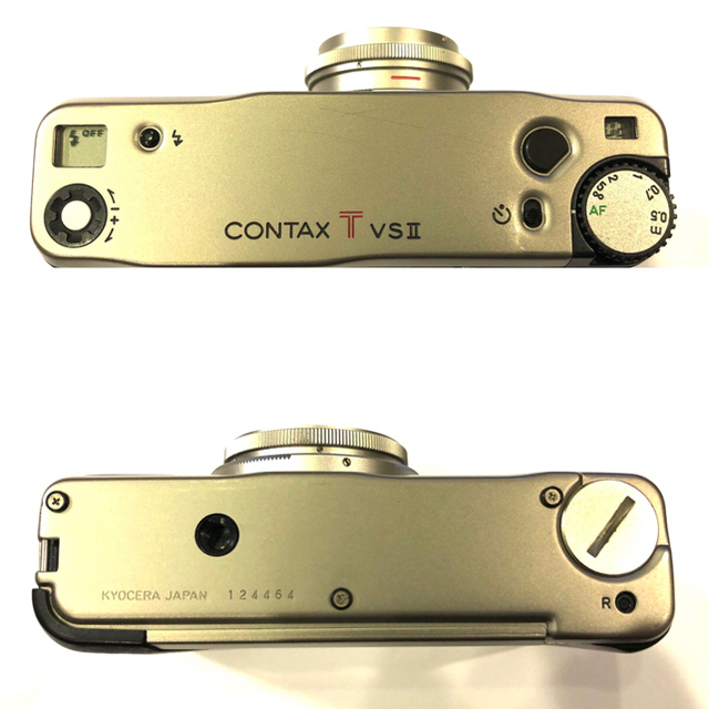 京セラ(キョウセラ)の【動作確認済】contax tvsII コンタックスtvsII スマホ/家電/カメラのカメラ(フィルムカメラ)の商品写真