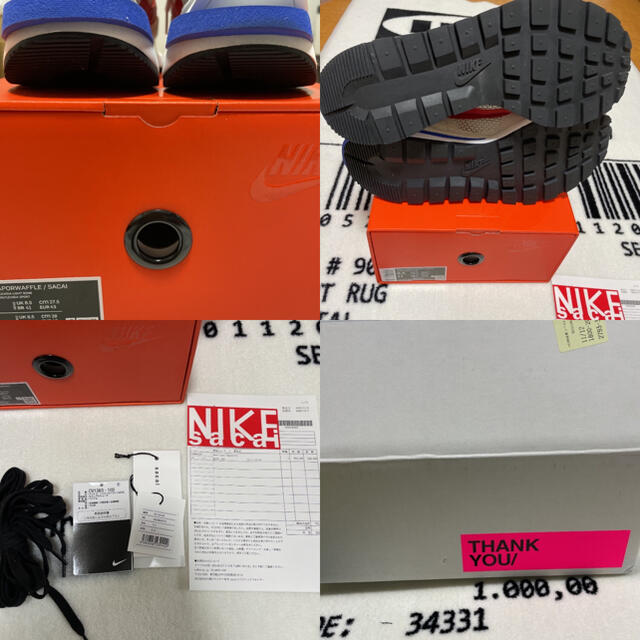 NIKE(ナイキ)のNIKE×SACAI VAPORWAFFLE メンズの靴/シューズ(スニーカー)の商品写真