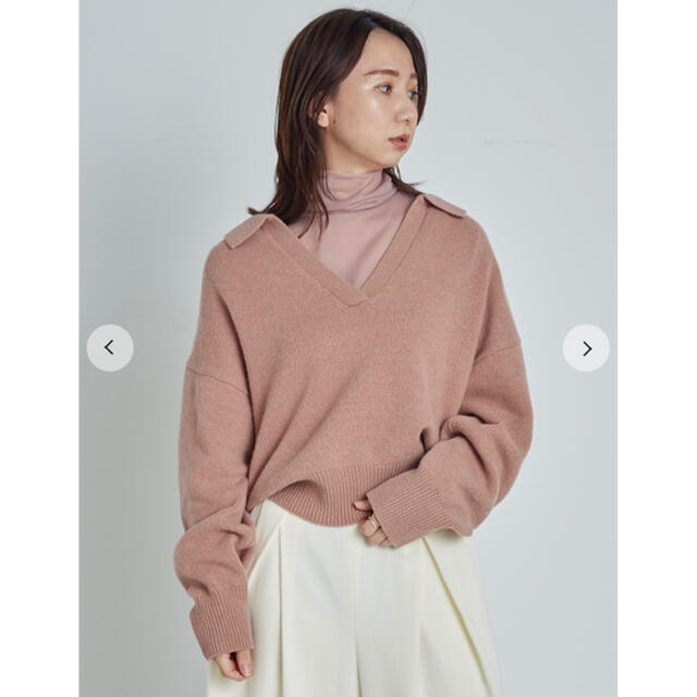 在庫処分大特価!!】 FRAY I.D スキッパーニット×タートルプルオーバー
