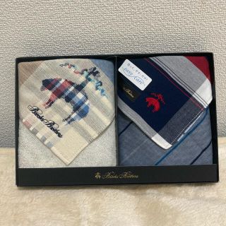 ブルックスブラザース(Brooks Brothers)のBrooks Brothers ハンカチ2枚セット(ハンカチ/ポケットチーフ)