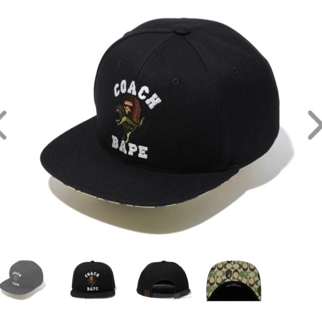 A BATHING APE(アベイシングエイプ)のBAPE  X COACH BASEBALL CAP メンズの帽子(キャップ)の商品写真