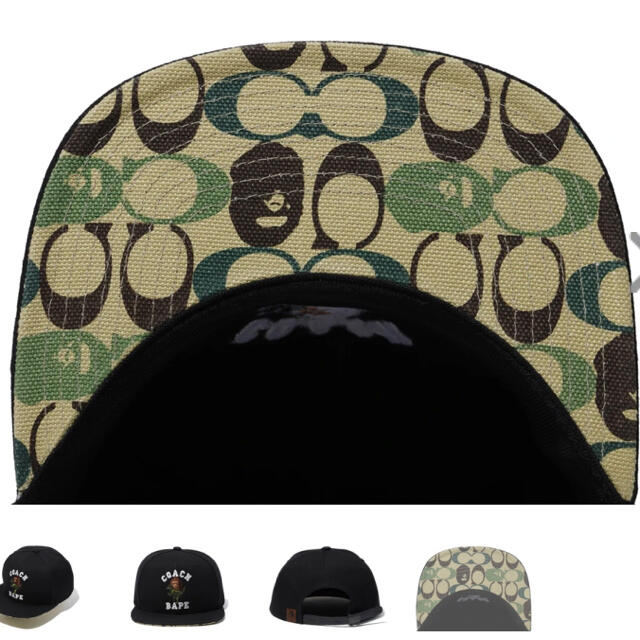 A BATHING APE(アベイシングエイプ)のBAPE  X COACH BASEBALL CAP メンズの帽子(キャップ)の商品写真