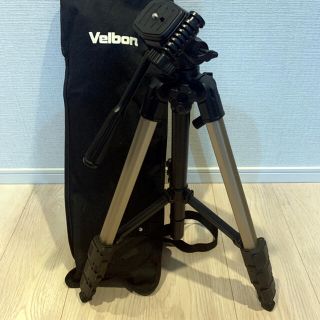 ベルボン(Velbon)のvelbon 三脚　30cmから120cm 美品 ケース付き(その他)