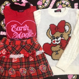 アースマジック(EARTHMAGIC)の🎀💗130cmセット💗🎀(スカート)