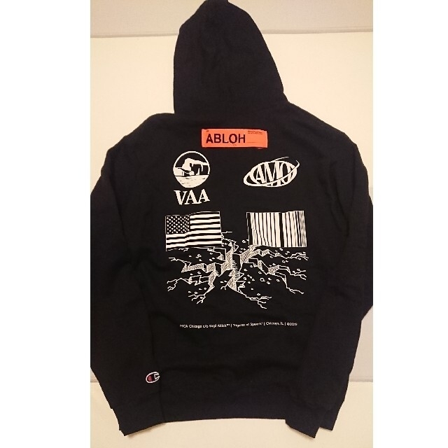 VIRGIL ABLOH hoodie MCA chicago ｳﾞｧｰｼﾞﾙトップス