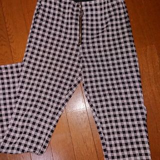 ザラ(ZARA)のチェックレギンス(カジュアルパンツ)