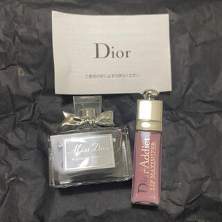 ディオール(Dior)のdior マキシマイザー  香水　ブルーミングブーケ　ミニ　スモール　サンプル(リップグロス)