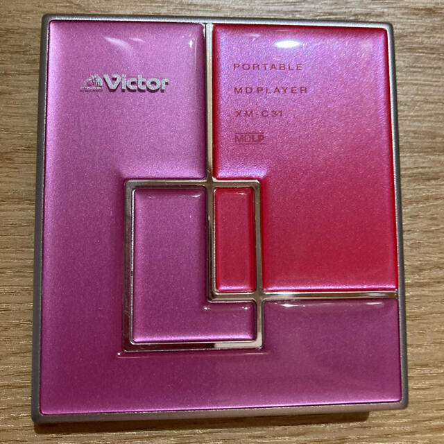 Victor - ビクター MDプレーヤー XM-c31ピンクの通販 by Victor - ビクター MDプレーヤー XM-c31ピンクの通販 by