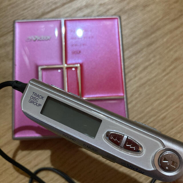 Victor - ビクター MDプレーヤー XM-c31ピンクの通販 by Victor - ビクター MDプレーヤー XM-c31ピンクの通販 by