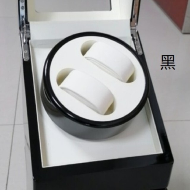 後1●大セール●新2本同時巻きワインディングマシン 日本から直ぐに発送。●黒色 メンズの時計(腕時計(アナログ))の商品写真