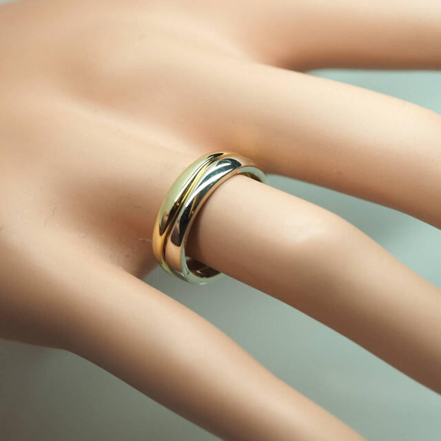 ko○k カルティエ Cartier K18YG&WGラブミーリング | myglobaltax.com