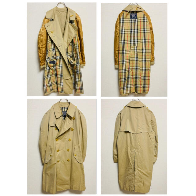 BURBERRY(バーバリー)の一点物　90年代vintage バーバリー　ノヴァチェック　トレンチコート メンズのジャケット/アウター(トレンチコート)の商品写真