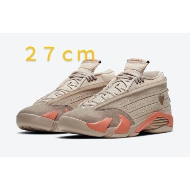 NIKE CLOT AIR JORDAN 14 LOW TERRACOTTAメンズ