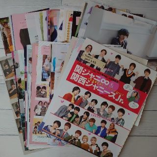 ジャニーズジュニア(ジャニーズJr.)の【ふらん様専用】なにわ男子、関西ジャニーズJr. 雑誌切り抜き(約140枚)(アート/エンタメ/ホビー)