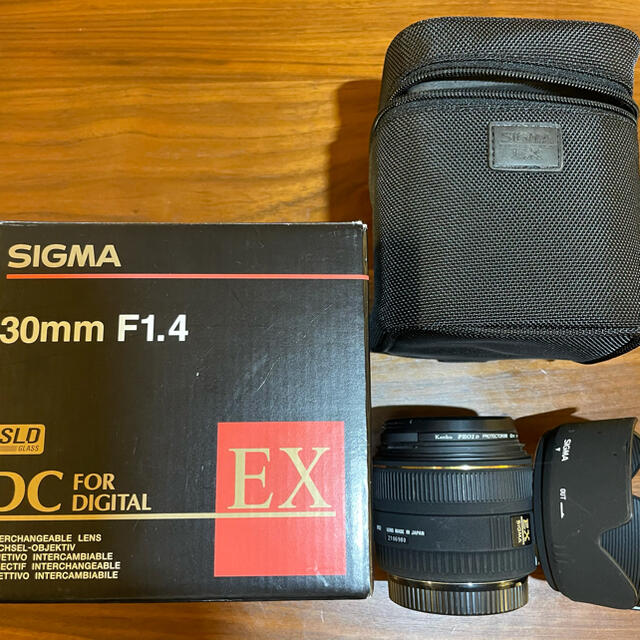 SIGMA 30mm F1.4 EX DC canon/値引き中