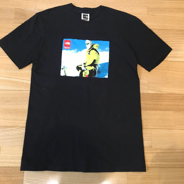 Supreme(シュプリーム)のシュプリーム  ノースフェイス  コラボT ブラック　Sサイズ　wtaps メンズのトップス(Tシャツ/カットソー(半袖/袖なし))の商品写真