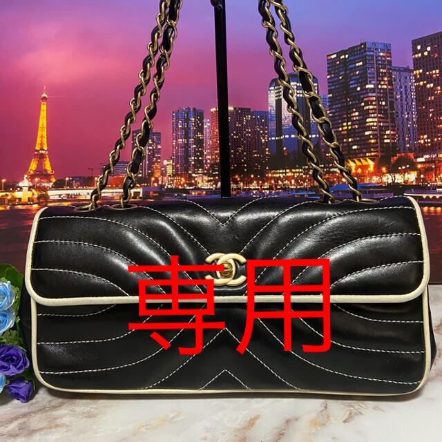 人気カラーの CHANEL - 専用 シャネル【正規品】極美品 超レア バッグ