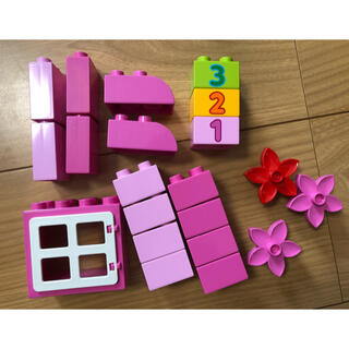 レゴ(Lego)のレゴ  LEGO デュプロ　ピンク系(積み木/ブロック)