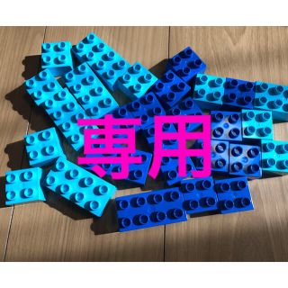 レゴ(Lego)のLEGO レゴ  デュプロ　基礎ブロック　青　ブルー系(積み木/ブロック)