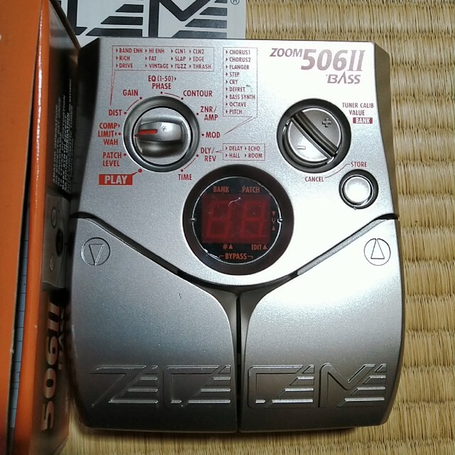 ZOOM 506Ⅱ BASS 昔のベース用マルチエフェクター | spss.com.sa