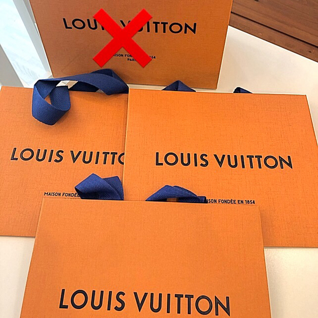 LOUIS VUITTON(ルイヴィトン)のLOUIS VUITTON ヴィトン ショップ袋❤︎1点500円❤︎ レディースのバッグ(ショップ袋)の商品写真