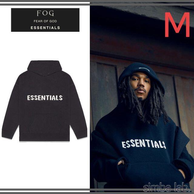 FOG Essentials Knit Hoodie ニット パーカー M