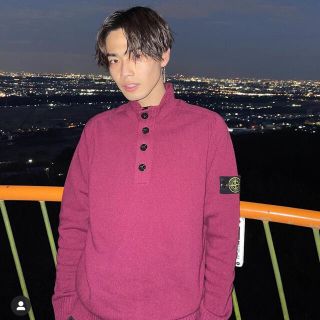コムドットやまとさん着用 stone Island ストーンアイランド セーター-