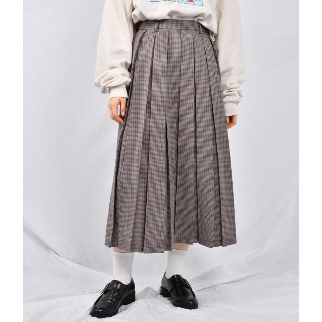 kutir プリーツスカート　Sサイズ　クティール レディースのスカート(ロングスカート)の商品写真